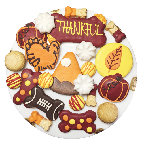 Thankful Themed Dog Treats Gift Box Thankful Themed Dog Treats Gift Box